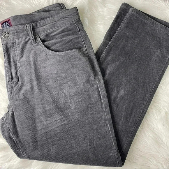 UNTUCKit Men's Corduroy Pants - Dark Gray - Picture 5 of 6